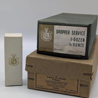 Pharmacy Glass in Original Boxes