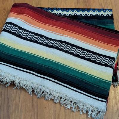 Mexican Serape Blanket 