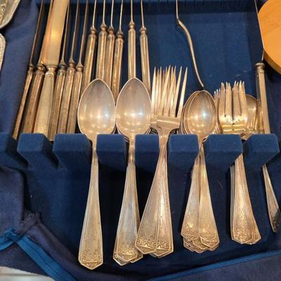 Sterling Flatware Set