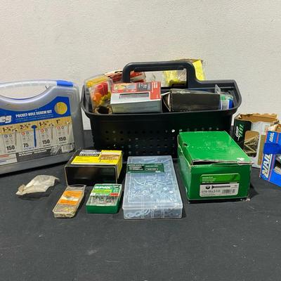 Large Colllection Of Fasteners Such As Nails, Screws, Anchors, & More!