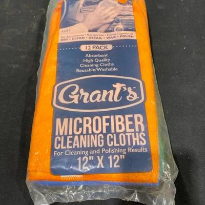 Microfiber Cleaning Cloths 12” X 12”