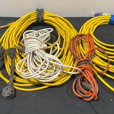 Mystery Lot Of Outdoor Extension Cords