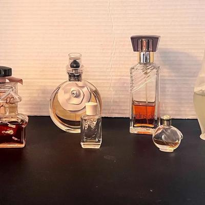 Perfume Bottles Chanel Allure Donna Karan Valentina Shalimar