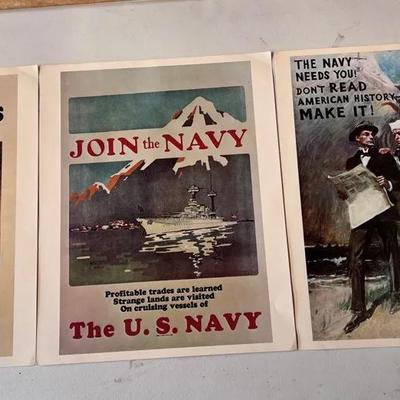 Navy Recruiting Posters Navy Needs You Join The US Navy Sky Ships #5