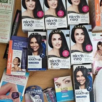 Hair Coloring and Self Care Items 