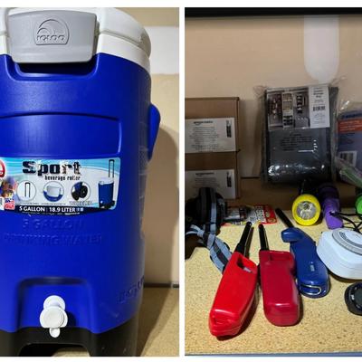 Flashlights, Cooler And More 