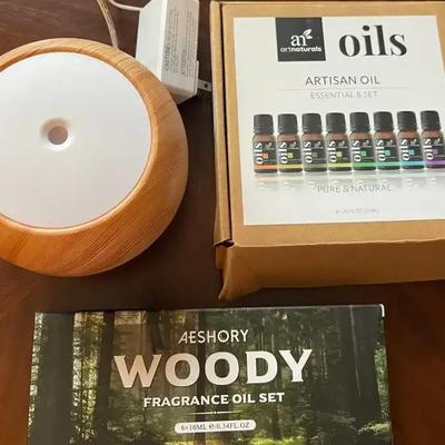 Diffuser with Essential Oils 