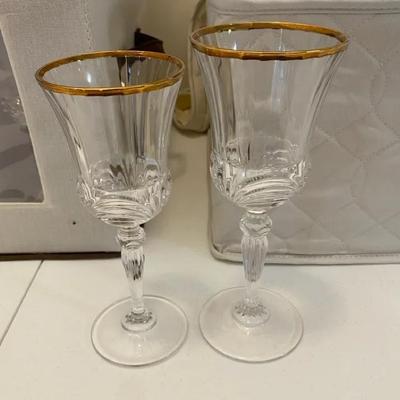 Beautiful Set Of 24 Crystal Glasses