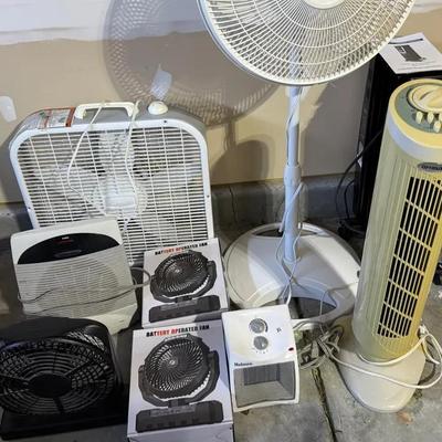 Fans And Moveable Heaters 