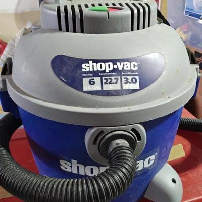 Shop Vac 6 Gallons 3.O Hp