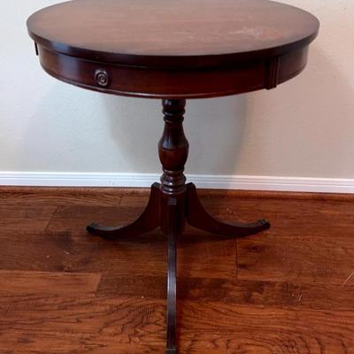 Duncan Phyfe Style Drum Table