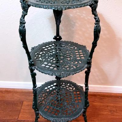 Wrought Iron Plant Stand