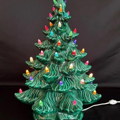 Ceramic Christmas Tree, Atlantic Mold ‘74