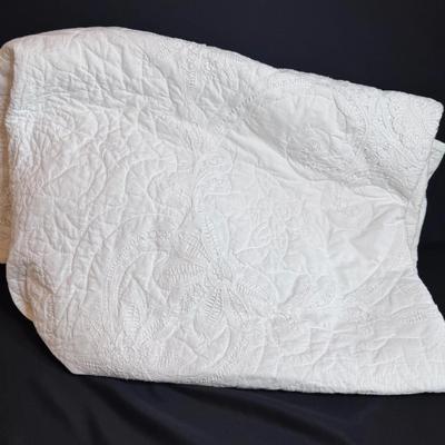 White Quilt 164x80