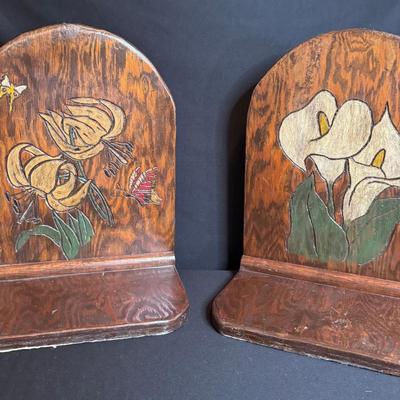 Wood Carved and Painted Pieces 