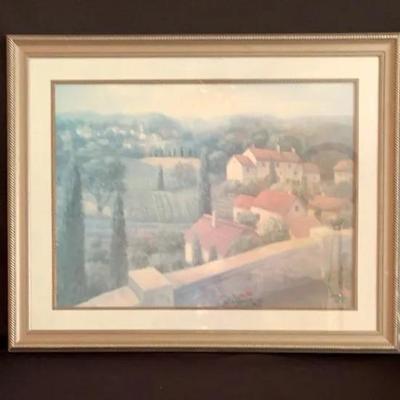 Pastoral Scene Print By Vivian Flasch