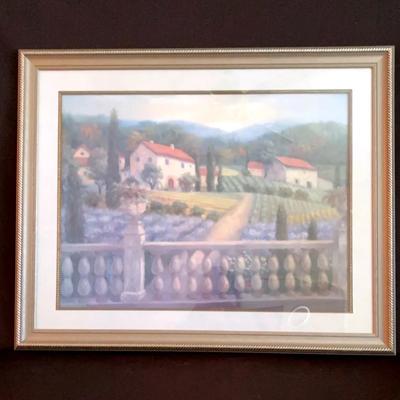 Pastoral Scene Print By Vivian Flasch -2