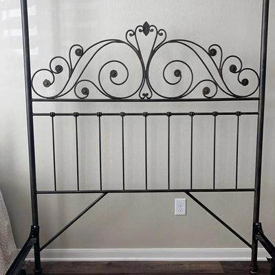 Iron Queen Size Canopy Bed