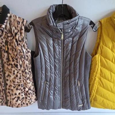 Talbots & Calvin Klein vests 