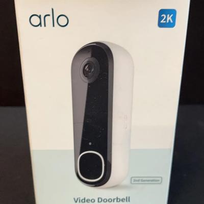 Arlo Video Doorbell 2K 2nd Gen - Unopened