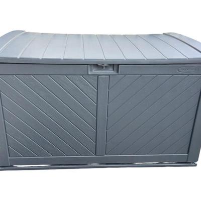 Suncast 4ft plastic outdoor storage chest 