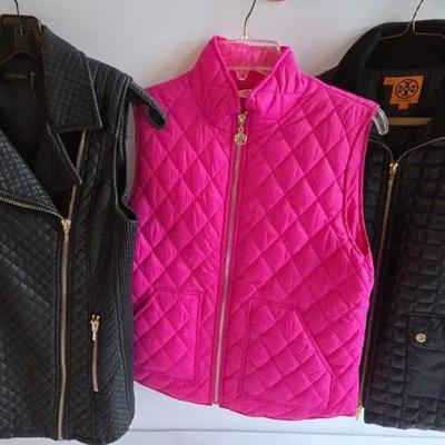 Tory Burch, Love Token & Aryeh vests 