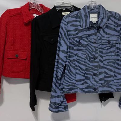 Tommy Bahamas Short Jacket, Style & Co & J-Jill- Size XS