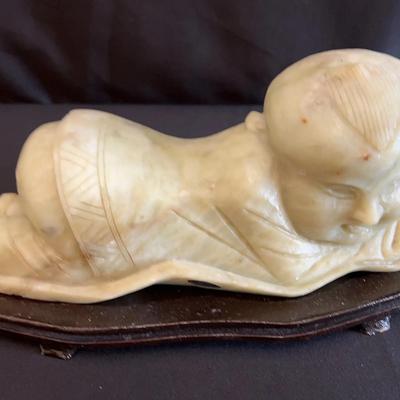 JADE Chinese carving figurine, boy