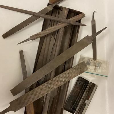 Assortment Of Vintage Filing Tools