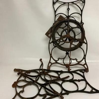 Vintage Treadle Sewing Machine Base 
