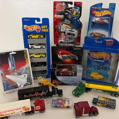 “Hot Wheels”, “Matchbox”, “Racing Champion” Cars and More