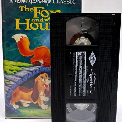 "Walt Disney" The Fox and the Hound Black Diamond VHS