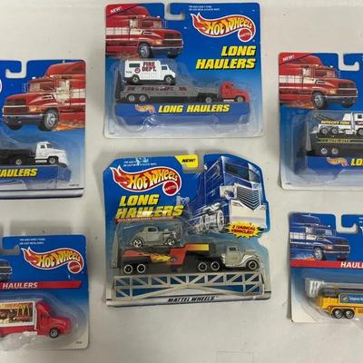 "Hot Wheels" Long Haulers Collection