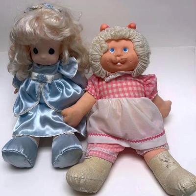"Precious Moments" Charity Doll and Vintage "Koosa"