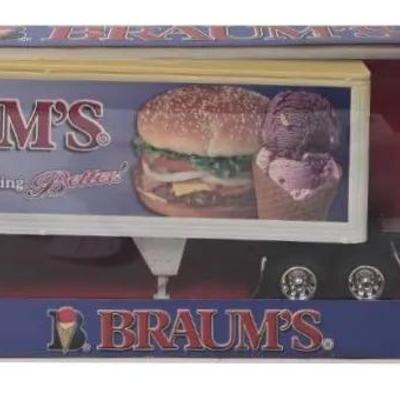 "NewRay" Braum's Peterbilt Semi-Truck Toy
