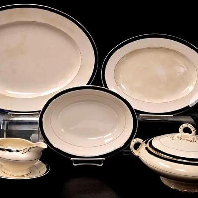 "Empire Ware England" Porcelain Platters and Others