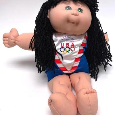 1996 "Cabbage Patch Kids" OlympiKids Gymnastics Doll - U.S. Olympic Mascot
