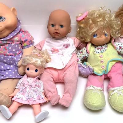Vintage Plush Doll Collection
