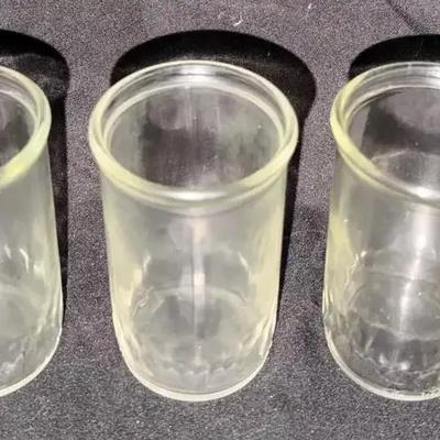 Vintage Clear Glass Shot Glasses – Set of 6 (As-Is)