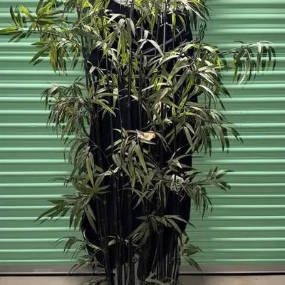 Tall Artificial Bamboo Plant in Decorative Planter – Approx. 6–7 Ft 