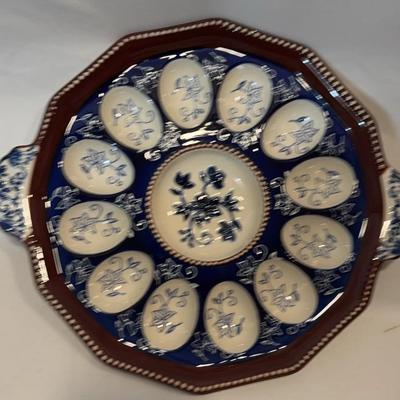 Temp-Tations Floral Lace Egg Trays & Platter Sets - NEW 