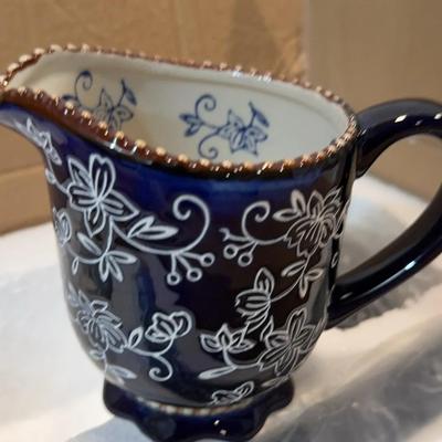 Temp-Tations Floral Lace Serving Platter + Pasta Bowl Sets - NEW  