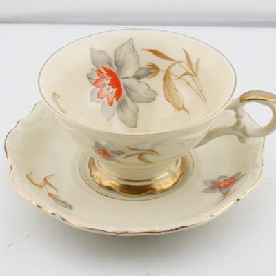 Schumann Bavaria Floral Porcelain Cup & Saucer Set
