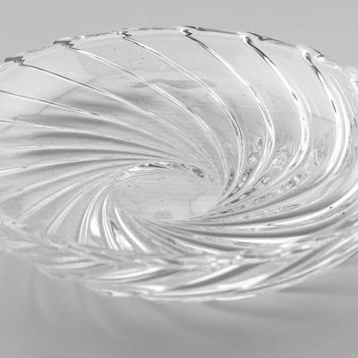 Mikasa Crystal Swirl Bowl