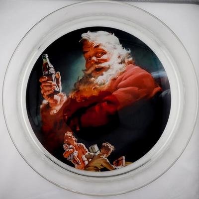 Vintage Coca-Cola Santa Claus Decorative Plate