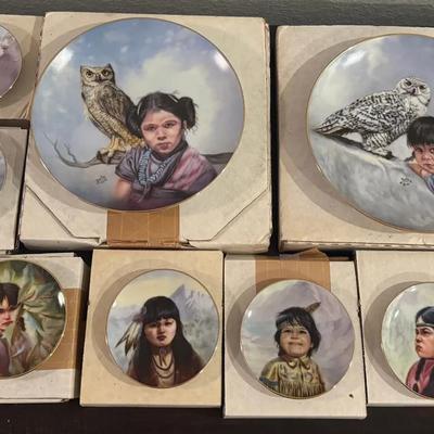 Perillo Native American Collector Plates (Lot 1)