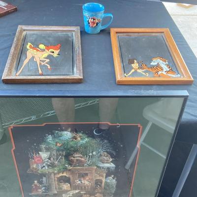 Disney Mirrors & A Print 