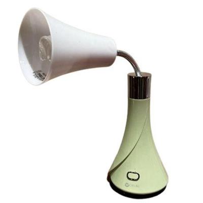 Lot 052-074   
Mint Green Vintage OttLite Tulip Gooseneck Desk Lamp