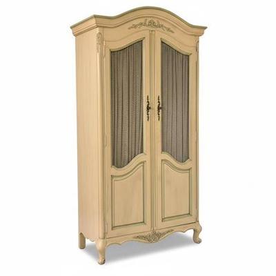 Lot 078  
White Fine Furniture Co., French Provençal Armoire Dresser, Vintage