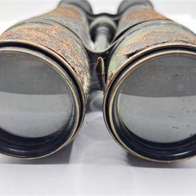 Lot 044   
Rare French WW1 era Military Binoculars Armee Marine